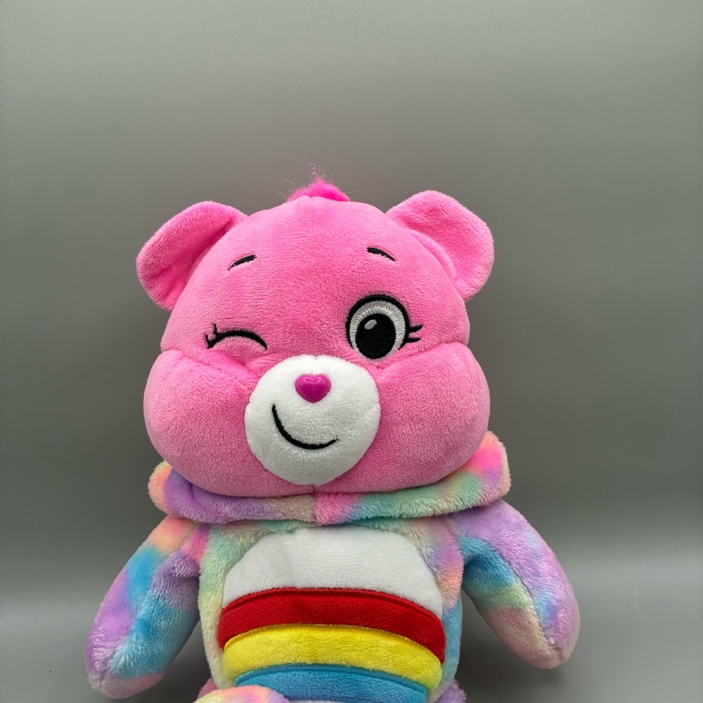 Care Bear Cheer Unicorn Costume Plush Stuffed Animal Toy Rainbow 14” - Picture 5 of 5